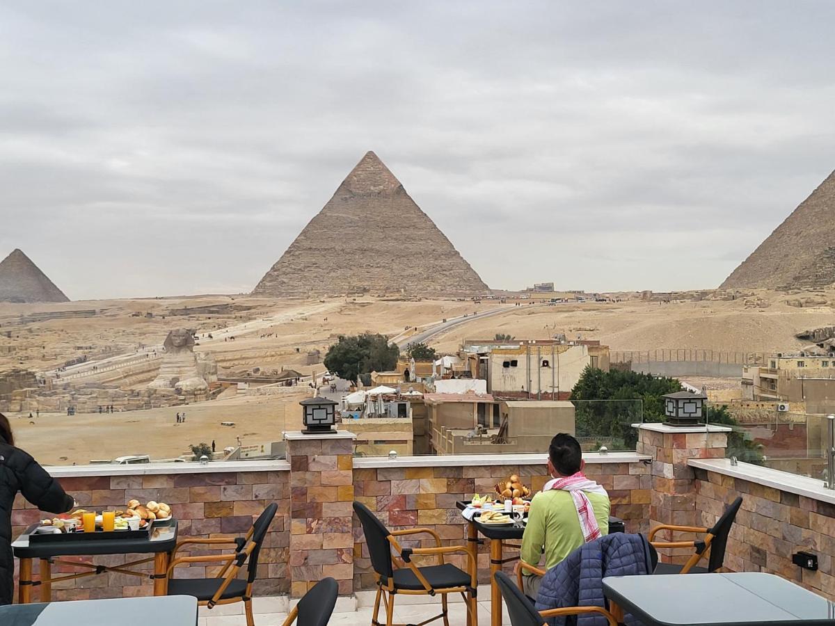 Steps In Pyramids View Ξενοδοχείο Kafret el-Gabal Εξωτερικό φωτογραφία